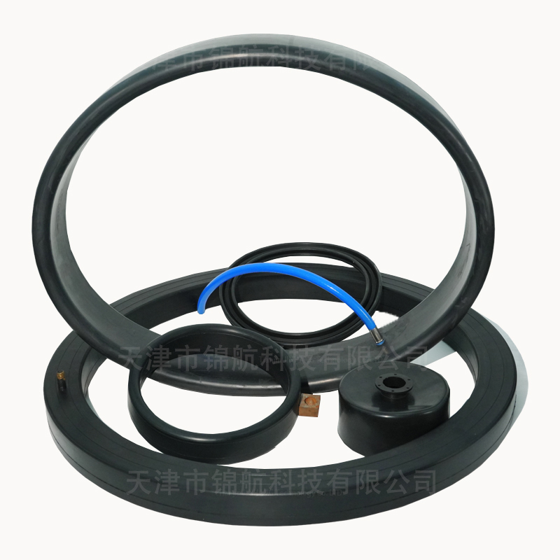 Anti-vibration and impact-resistant rubber inflatable seals