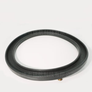 Aging-resistant reinforced fabric inflatable seal