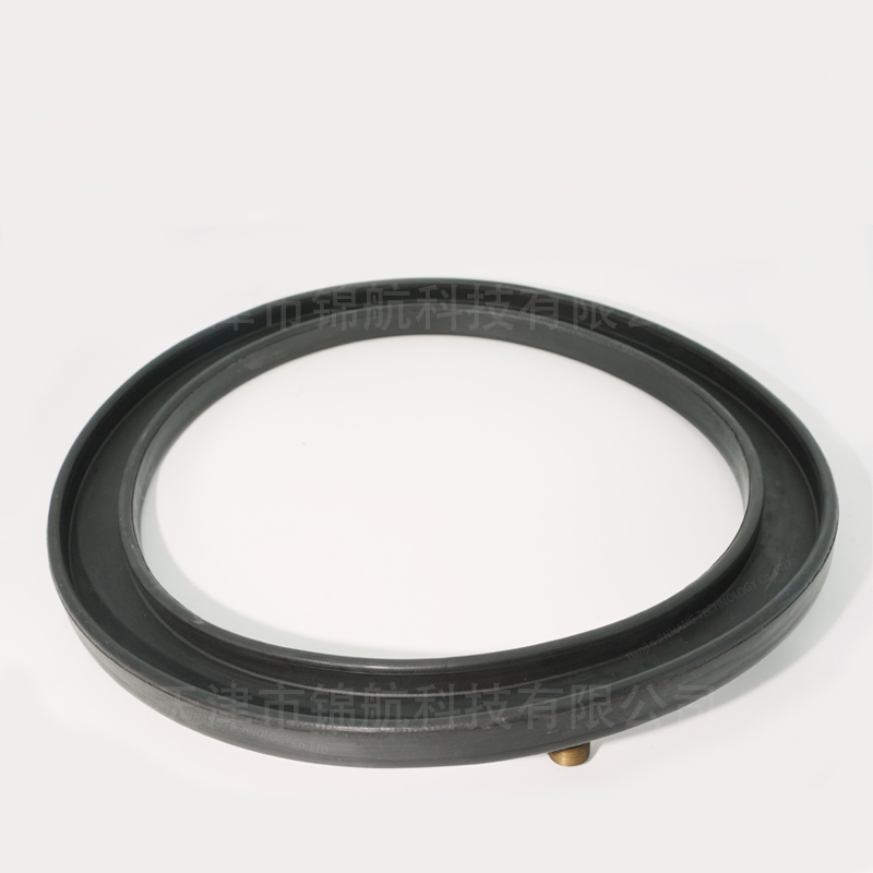 Vibration-resistant integrally molded inflatable seals